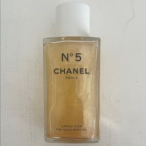 CHANEL No. 5 Gold Shimmer Body Oil